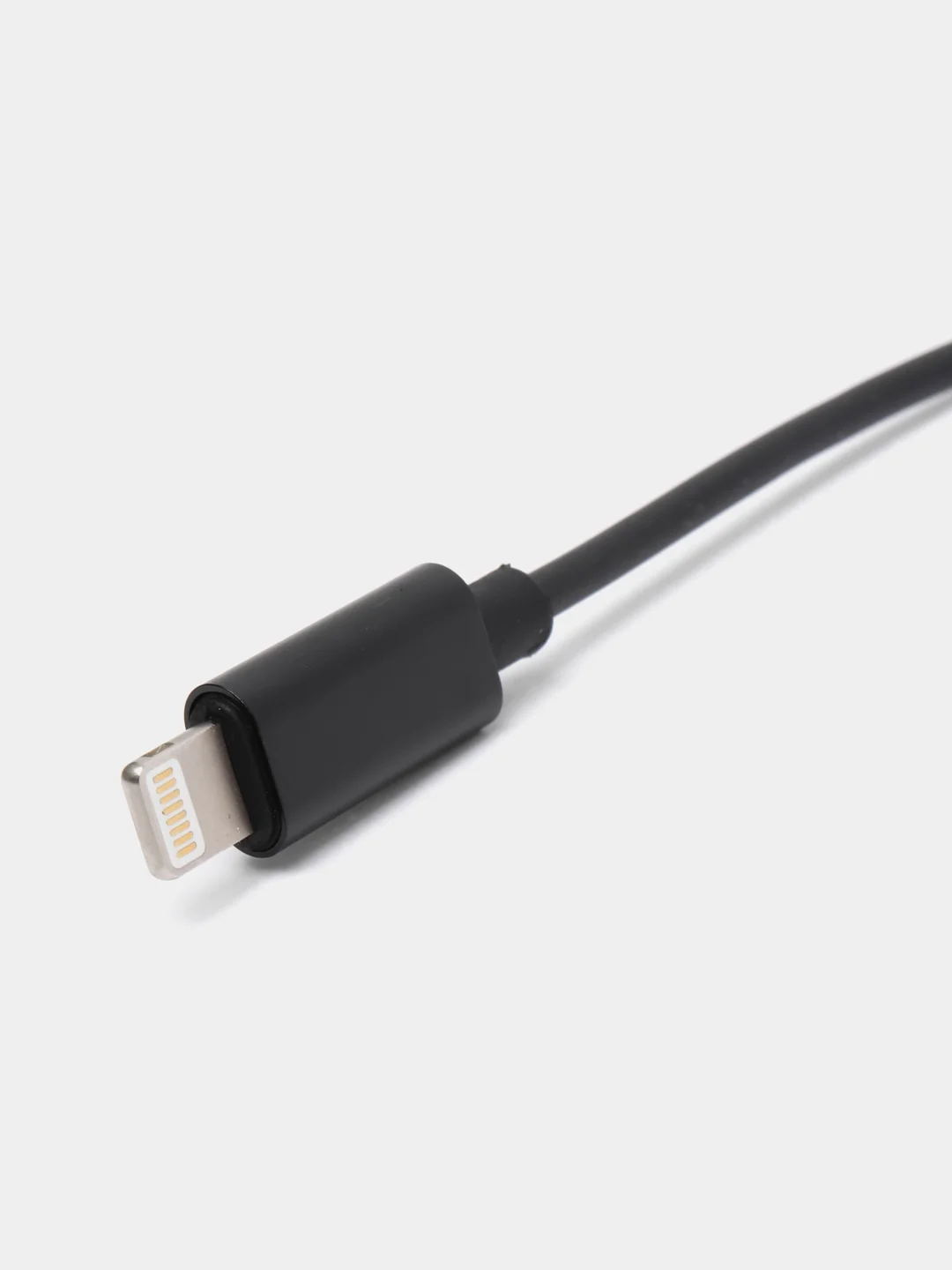 Черный кабель AUX-Lightning для iPhone, 3,5 jack, 1 м