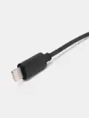 Черный кабель AUX-Lightning для iPhone, 3,5 jack, 1 м