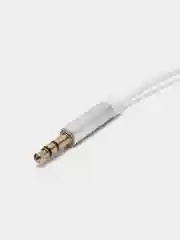 Белый кабель AUX-Lightning для iPhone, 3,5 jack, 1 м
