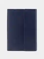Ежедневник с магнитным клапаном недатированный под кожу А5 темно-синий,BRAUBERG Magnetic X