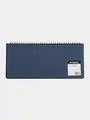 Планинг настольный недатированный 305x140мм BRAUBERG Imperial под кожу, 60л, синий