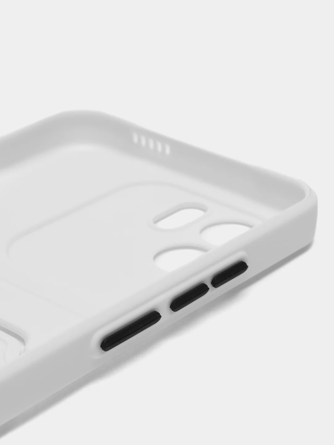 Белый силиконовый чехол для Xiaomi Redmi A1 4G 2022, Сяоми Редми А1 4g 2022 с карманом для карт