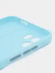 Голубой силиконовый чехол для Xiaomi Redmi A1 4G 2022, Сяоми Редми А1 4g 2022 с карманом для карт