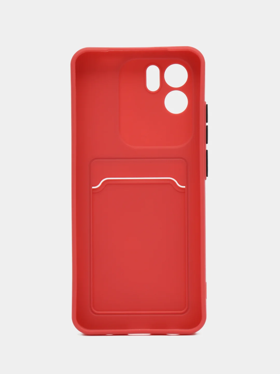 Коралловый силиконовый чехол для Xiaomi Redmi A1 4G 2022, Сяоми Редми А1 4g 2022 с карманом для карт