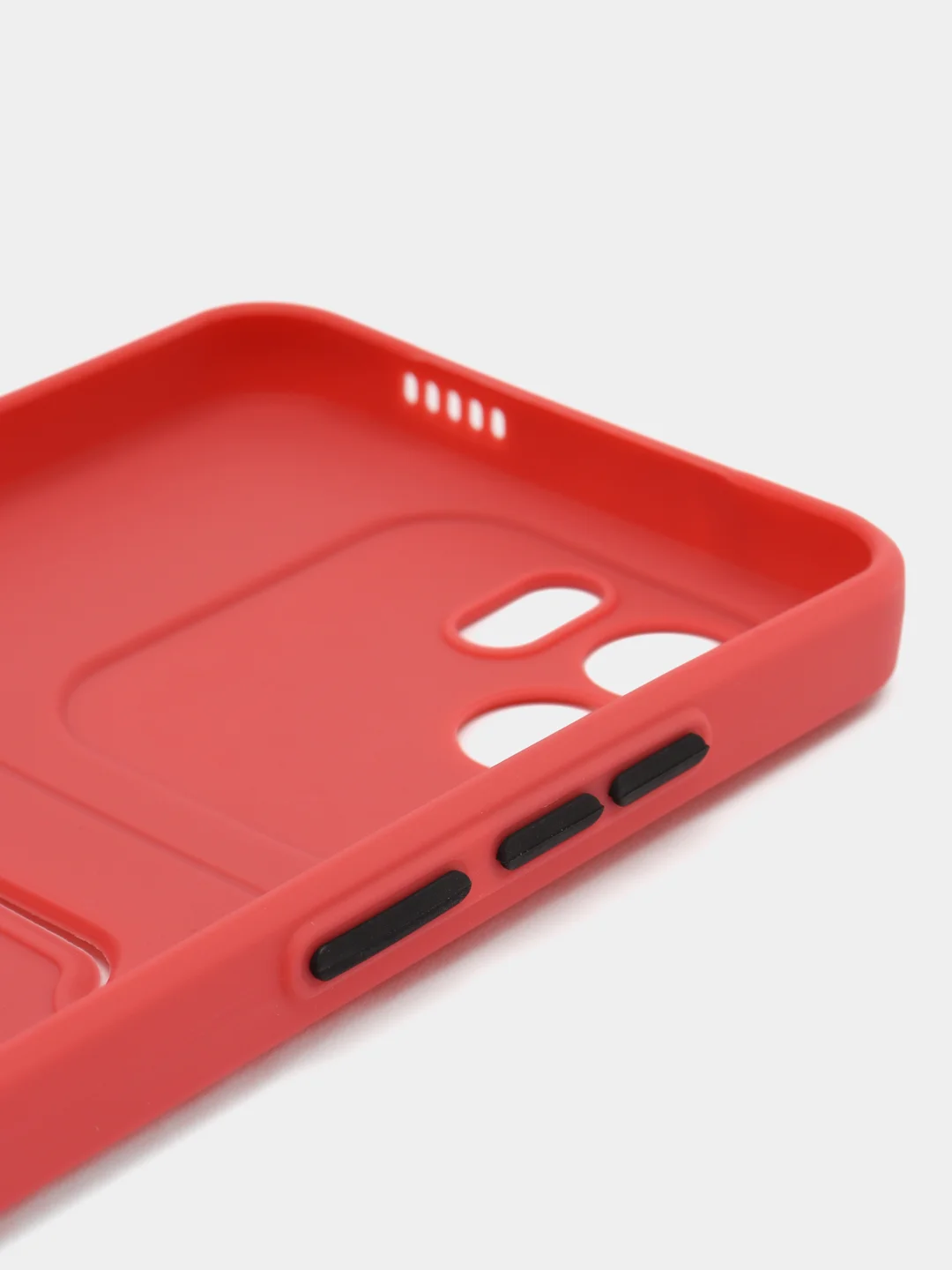 Коралловый силиконовый чехол для Xiaomi Redmi A1 4G 2022, Сяоми Редми А1 4g 2022 с карманом для карт