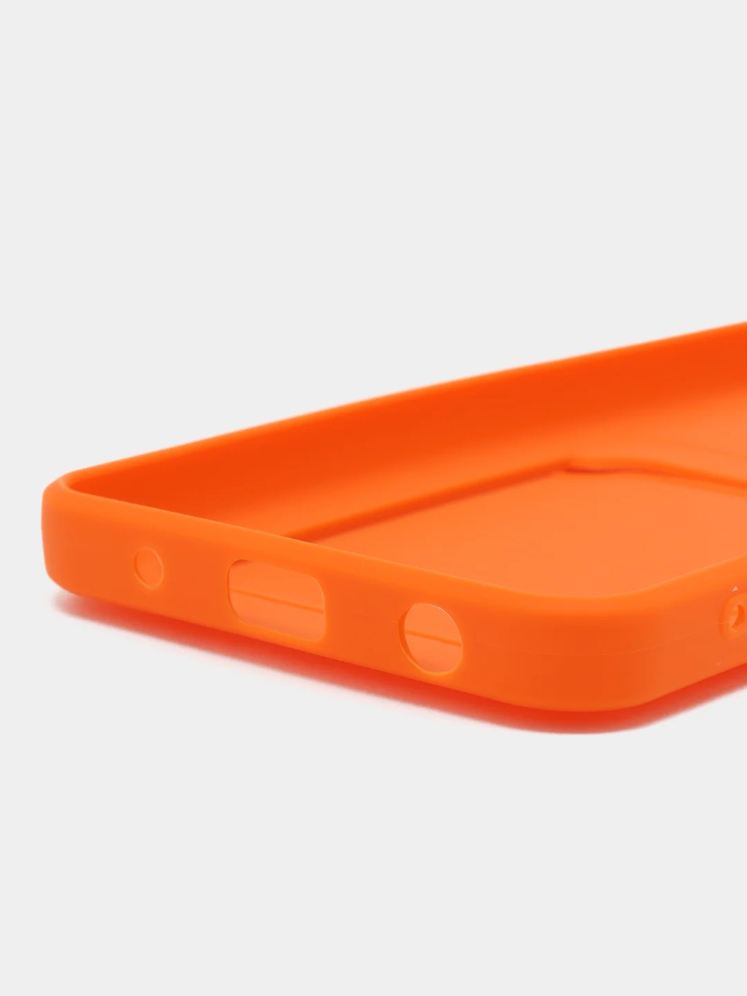 Оранжевый силиконовый чехол для Xiaomi Redmi A1 4G 2022, Сяоми Редми А1 4g 2022 с карманом для карт