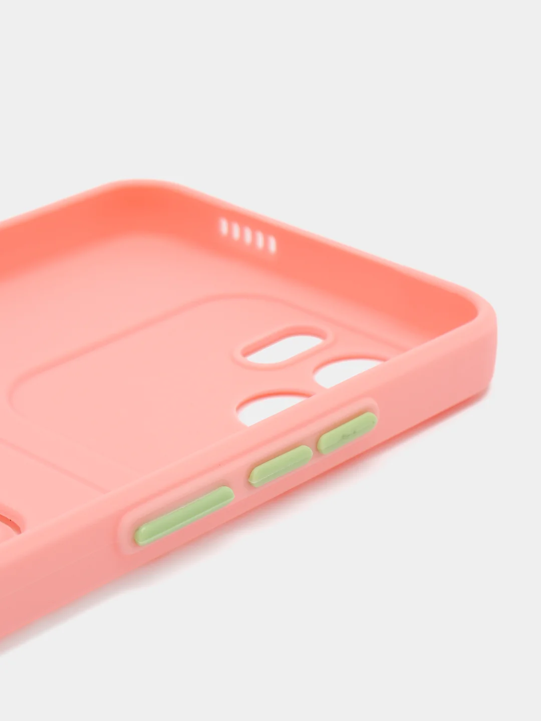 Пудровый силиконовый чехол для Xiaomi Redmi A1 4G 2022, Сяоми Редми А1 4g 2022 с карманом для карт