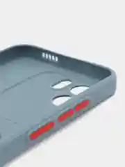 Синий меланж силиконовый чехол для Xiaomi Redmi A1 4G 2022, Сяоми Редми А1 4g 2022 с карманом для карт