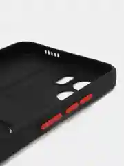 Черный силиконовый чехол для Xiaomi Redmi A1 4G 2022, Сяоми Редми А1 4g 2022 с карманом для карт
