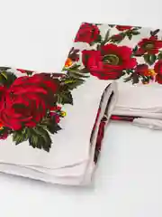 Белый платок женский, платки женские, 2 штуки, 80 см х 80 см