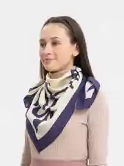 Фиолетовый платок женский, платки женские, 2 штуки, 80 см х 80 см