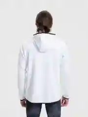 Белый толстовка спортивная