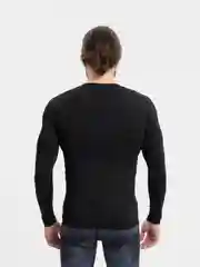 Черный рашгард спортивный, мужской