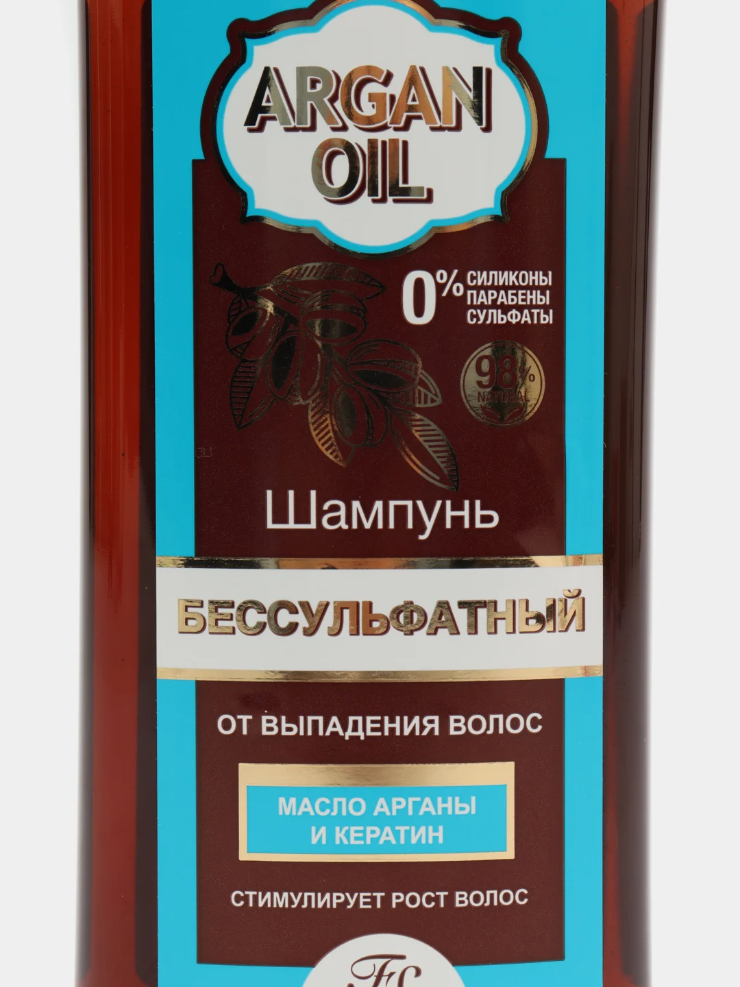 Шампунь против выпадения волос Argan oil, бессульфатный,400 мл Ф-721