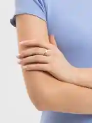 Золотой кольцо с ушками