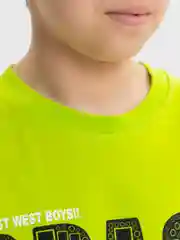 Салатовый футболка для мальчика