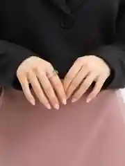 Конфетный акриловое кольцо с кристаллом