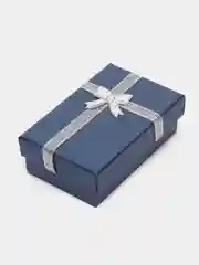 Синий подарочная коробочка для украшений, 5*8*2,5 см