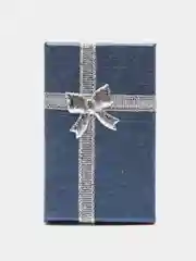 Синий подарочная коробочка для украшений, 5*8*2,5 см