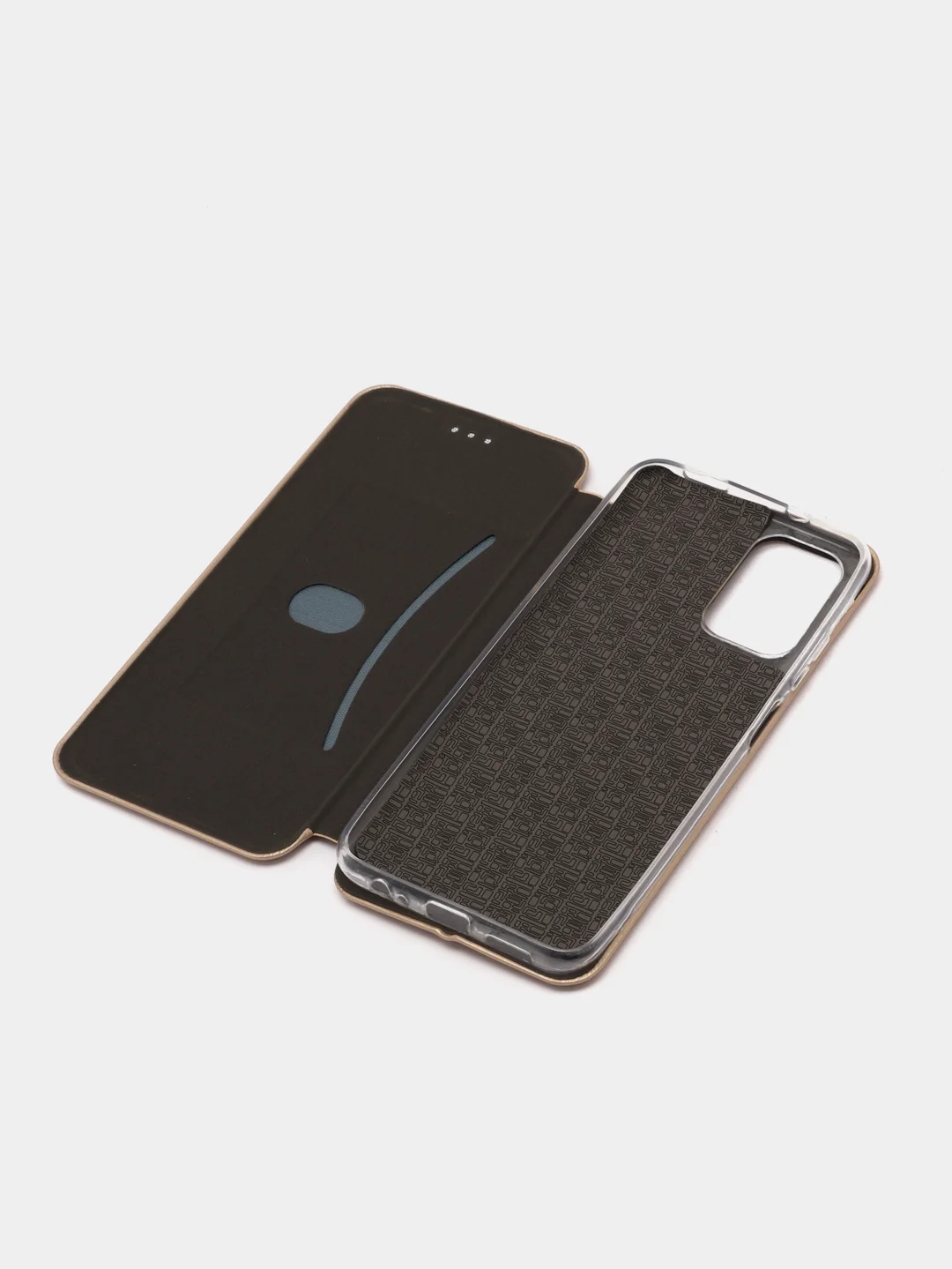 Золотой чехол-книжка для Realme 10