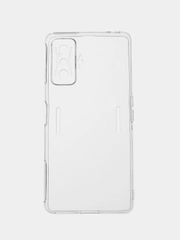 Чехол Xiaomi Poco F4 GT, Сяоми Поко Ф4 ГТ прозрачный силиконовый с защитой камеры
