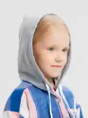 Розовый рубашка унисекс, с капюшоном