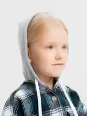 Лесной зеленый рубашка унисекс, с капюшоном