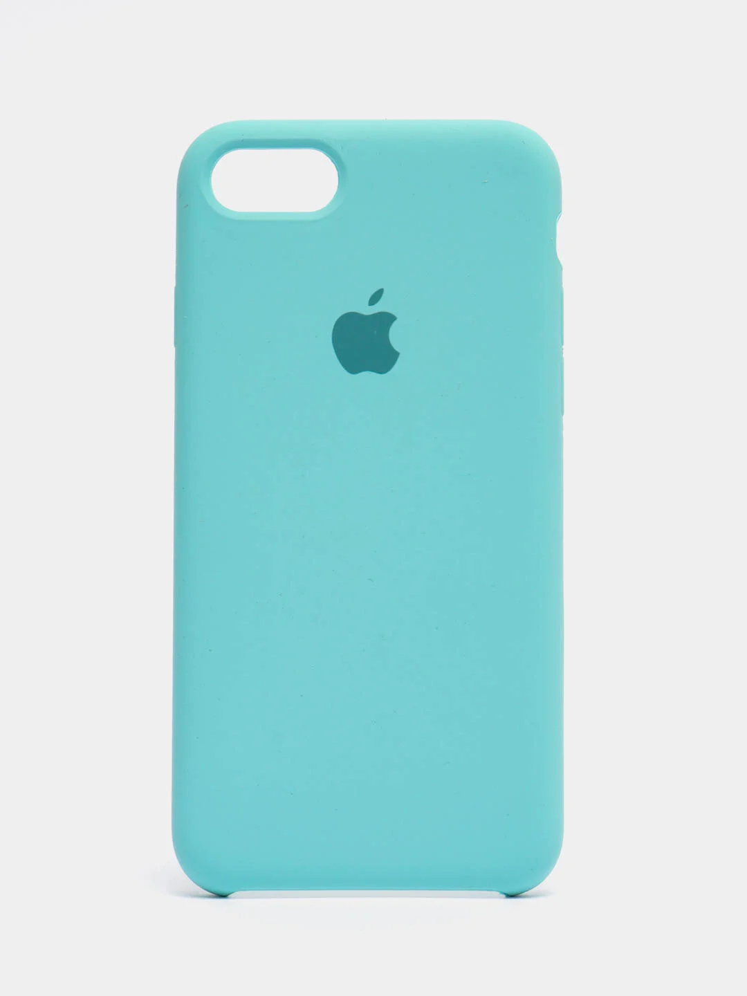 Бирюзовый чехол Silicone Case Iphone 12, 11, XR, XS, X, 7, 8, SE, 6s, Pro,Max,Plus (Айфон)