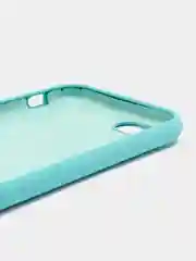 Бирюзовый чехол Silicone Case Iphone 12, 11, XR, XS, X,  7, 8, SE, 6s, Pro,Max,Plus (Айфон)
