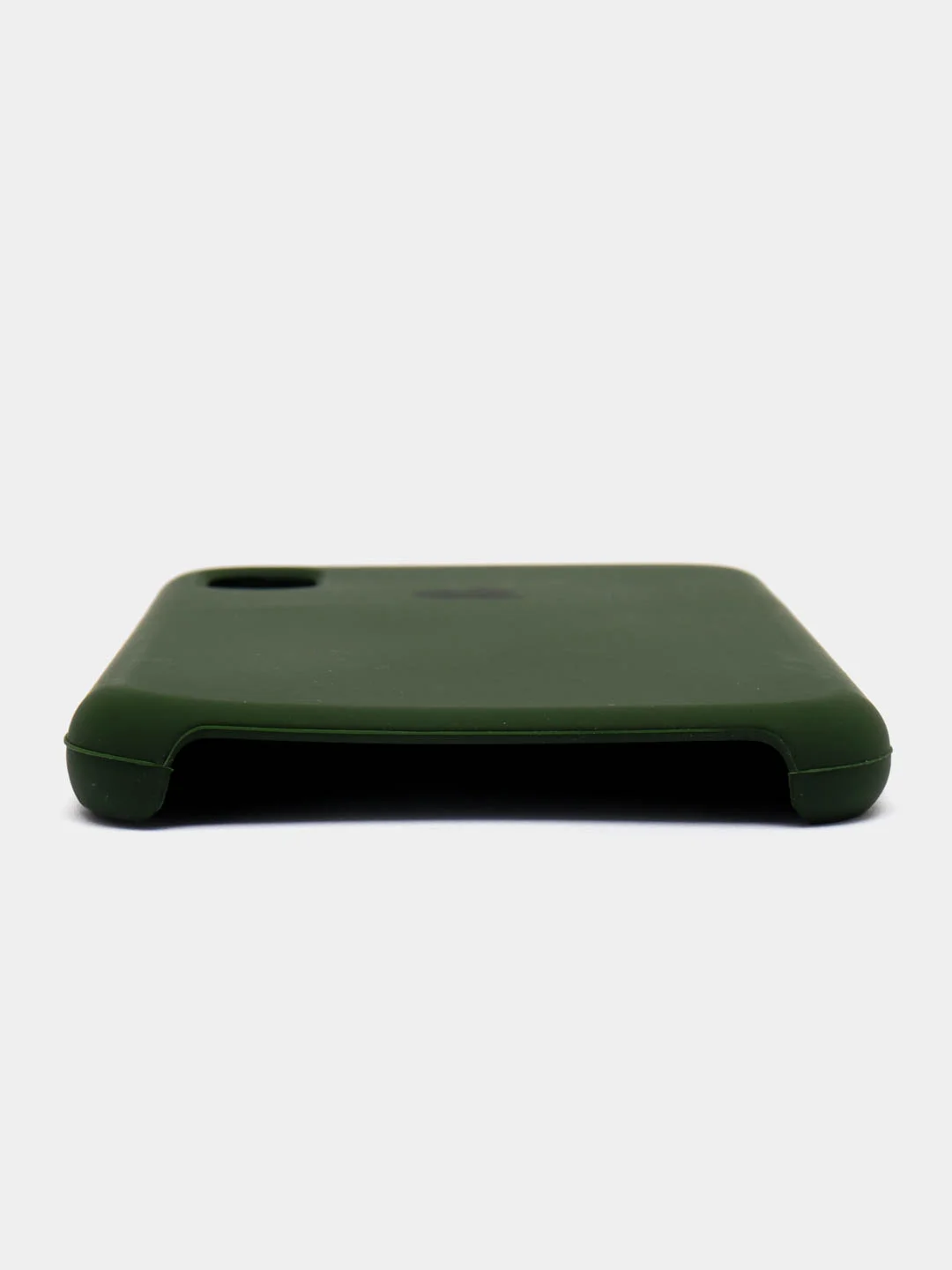 Тёмно-зелёный чехол Silicone Case Iphone 12, 11, XR, XS, X, 7, 8, SE, 6s, Pro,Max,Plus (Айфон)