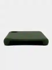 Тёмно-зелёный чехол Silicone Case Iphone 12, 11, XR, XS, X,  7, 8, SE, 6s, Pro,Max,Plus (Айфон)
