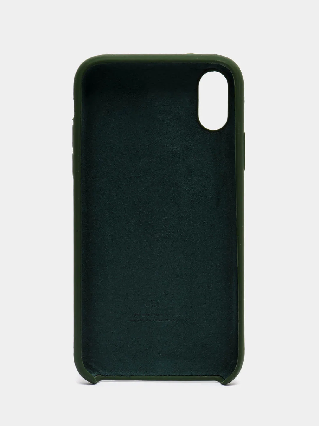 Тёмно-зелёный чехол Silicone Case Iphone 12, 11, XR, XS, X, 7, 8, SE, 6s, Pro,Max,Plus (Айфон)