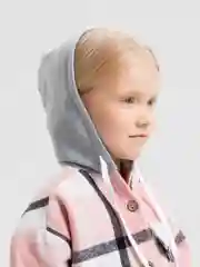 Конфетный рубашка унисекс, с капюшоном