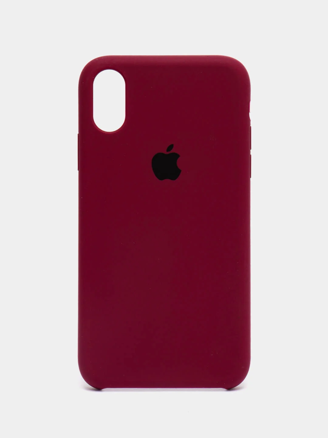 Бордовый чехол Silicone Case Iphone 12, 11, XR, XS, X, 7, 8, SE, 6s, Pro,Max,Plus (Айфон)