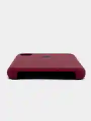 Бордовый чехол Silicone Case Iphone 12, 11, XR, XS, X,  7, 8, SE, 6s, Pro,Max,Plus (Айфон)