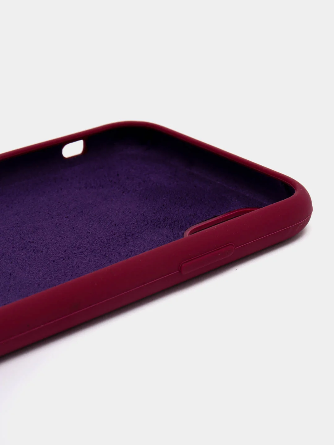 Бордовый чехол Silicone Case Iphone 12, 11, XR, XS, X, 7, 8, SE, 6s, Pro,Max,Plus (Айфон)