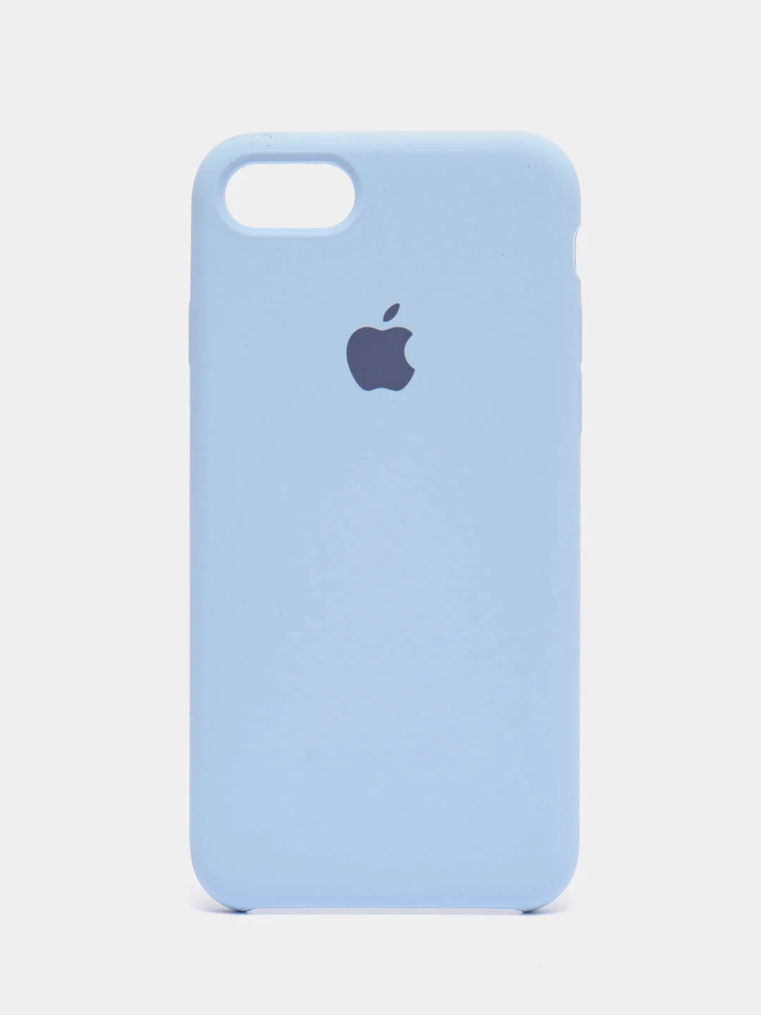 Голубой чехол Silicone Case Iphone 12, 11, XR, XS, X, 7, 8, SE, 6s, Pro,Max,Plus (Айфон)