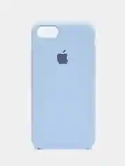 Голубой чехол Silicone Case Iphone 12, 11, XR, XS, X,  7, 8, SE, 6s, Pro,Max,Plus (Айфон)