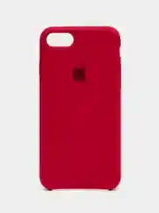 Вишнёвый чехол Silicone Case Iphone 12, 11, XR, XS, X,  7, 8, SE, 6s, Pro,Max,Plus (Айфон)