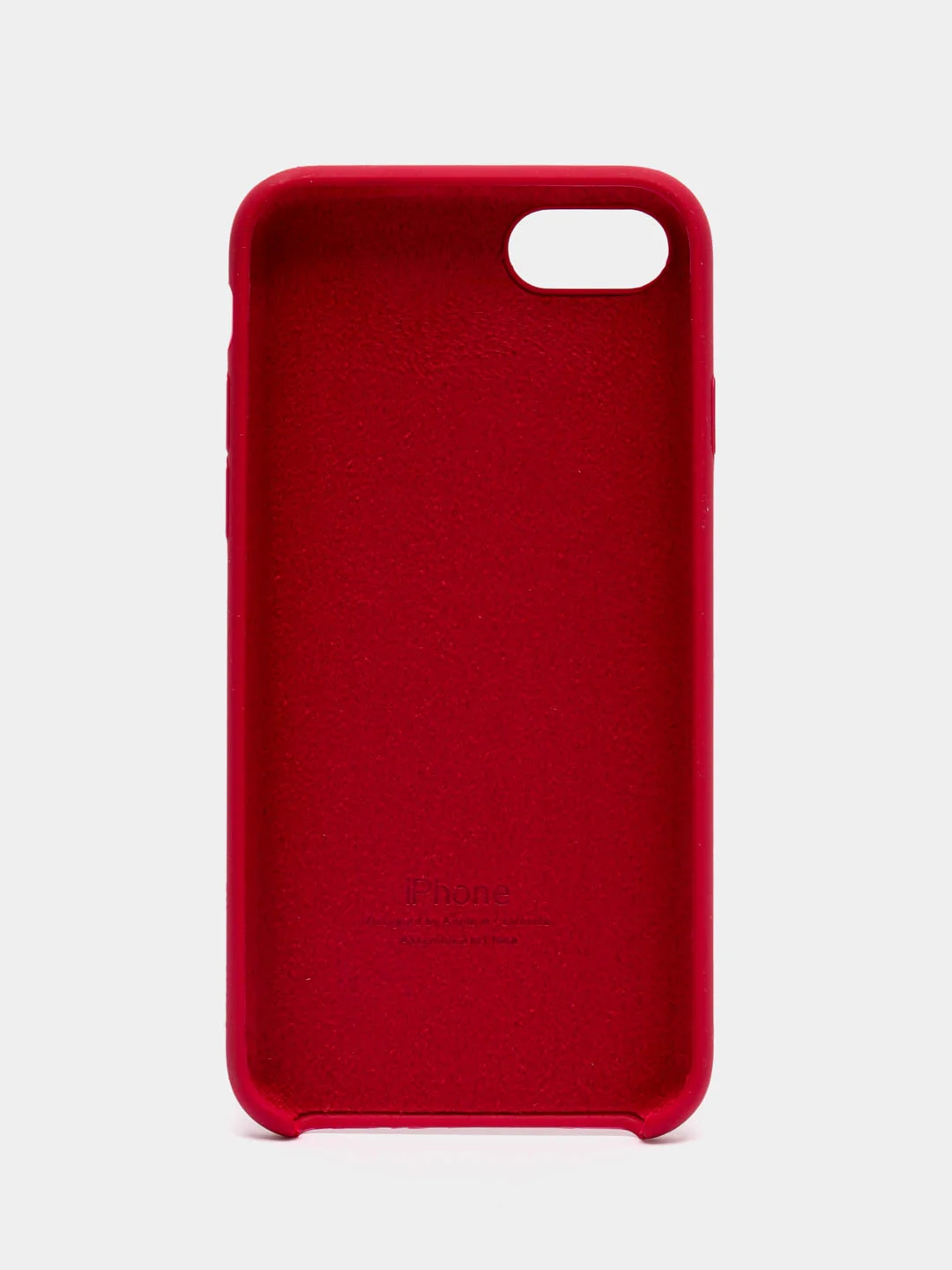 Вишнёвый чехол Silicone Case Iphone 12, 11, XR, XS, X, 7, 8, SE, 6s, Pro,Max,Plus (Айфон)