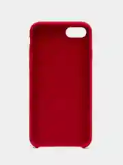Вишнёвый чехол Silicone Case Iphone 12, 11, XR, XS, X,  7, 8, SE, 6s, Pro,Max,Plus (Айфон)