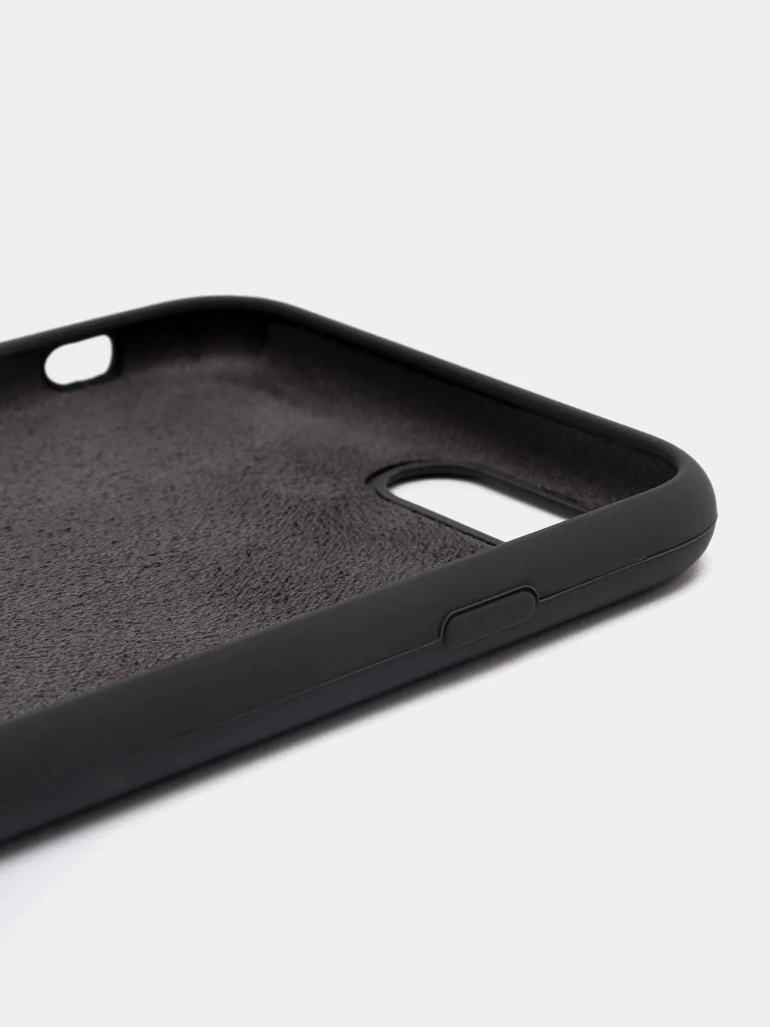 Угольный чехол Silicone Case Iphone 12, 11, XR, XS, X, 7, 8, SE, 6s, Pro,Max,Plus (Айфон)