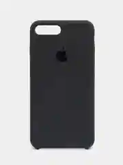 Угольный чехол Silicone Case Iphone 12, 11, XR, XS, X,  7, 8, SE, 6s, Pro,Max,Plus (Айфон)