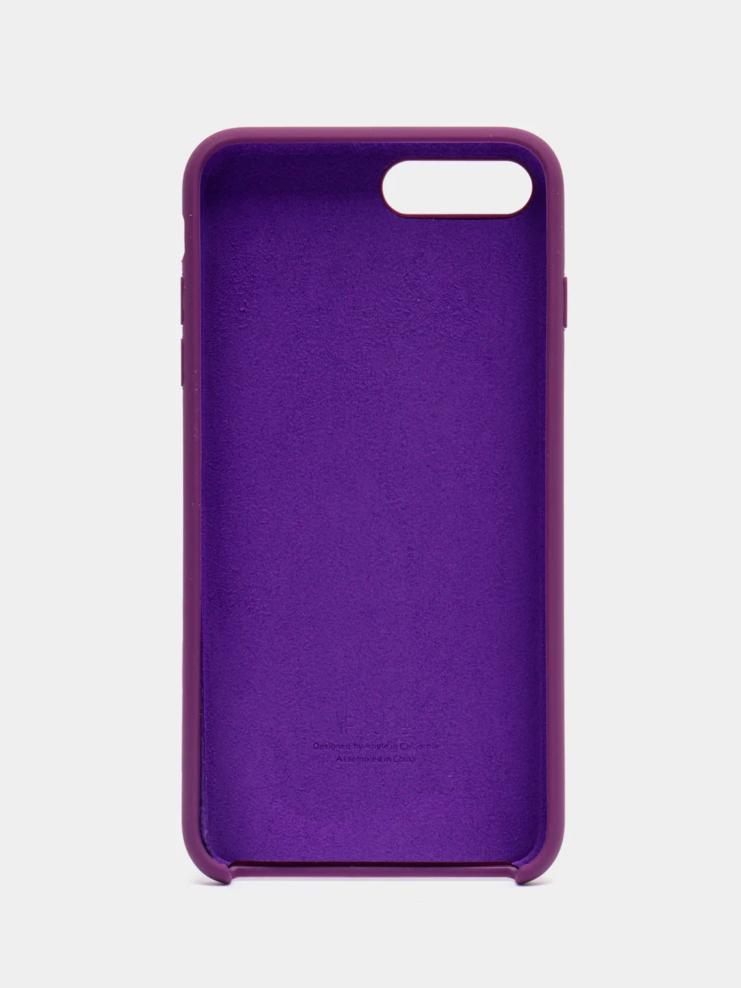 Фиолетовый чехол Silicone Case Iphone 12, 11, XR, XS, X, 7, 8, SE, 6s, Pro,Max,Plus (Айфон)
