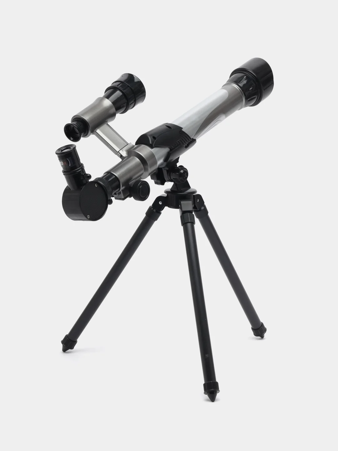 Черный астрономический настольный телескоп со штативом C2130 х20, х30, х40