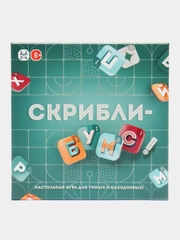 Настольная игра на эрудицию "Скрибли-Бумс!" / Скрэббл / Эрудит / Словодел