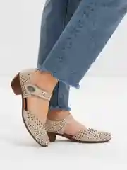 Бежевый туфли женские Rieker