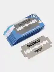 Лезвия для бритья классические DORCO ST-300(10 штук) / лезвия для Т- образного станка