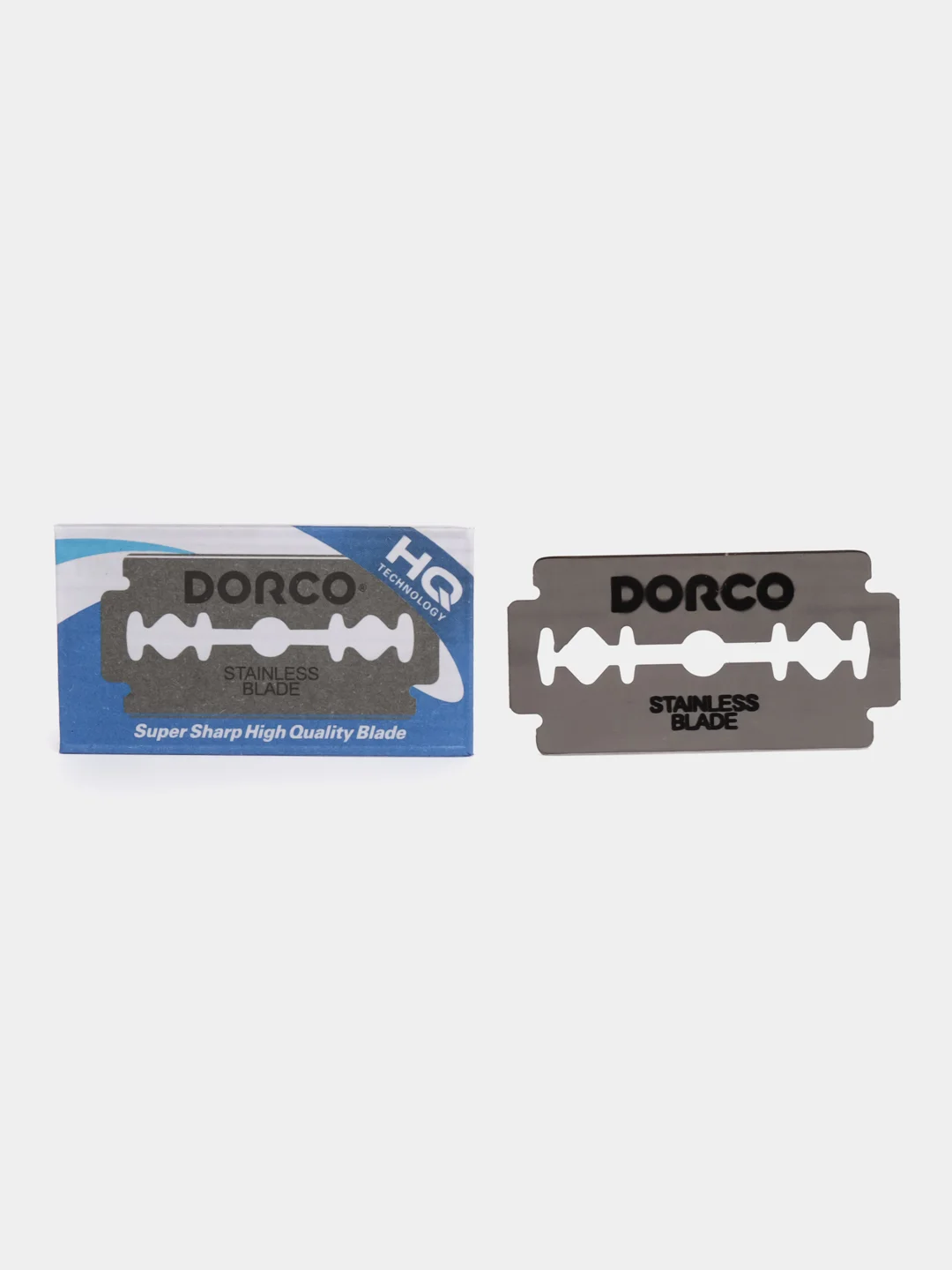 Лезвия для бритья классические DORCO ST-300(10 штук) / лезвия для Т- образного станка