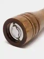 Серый мельница для перца и специй, деревянная, ручная
